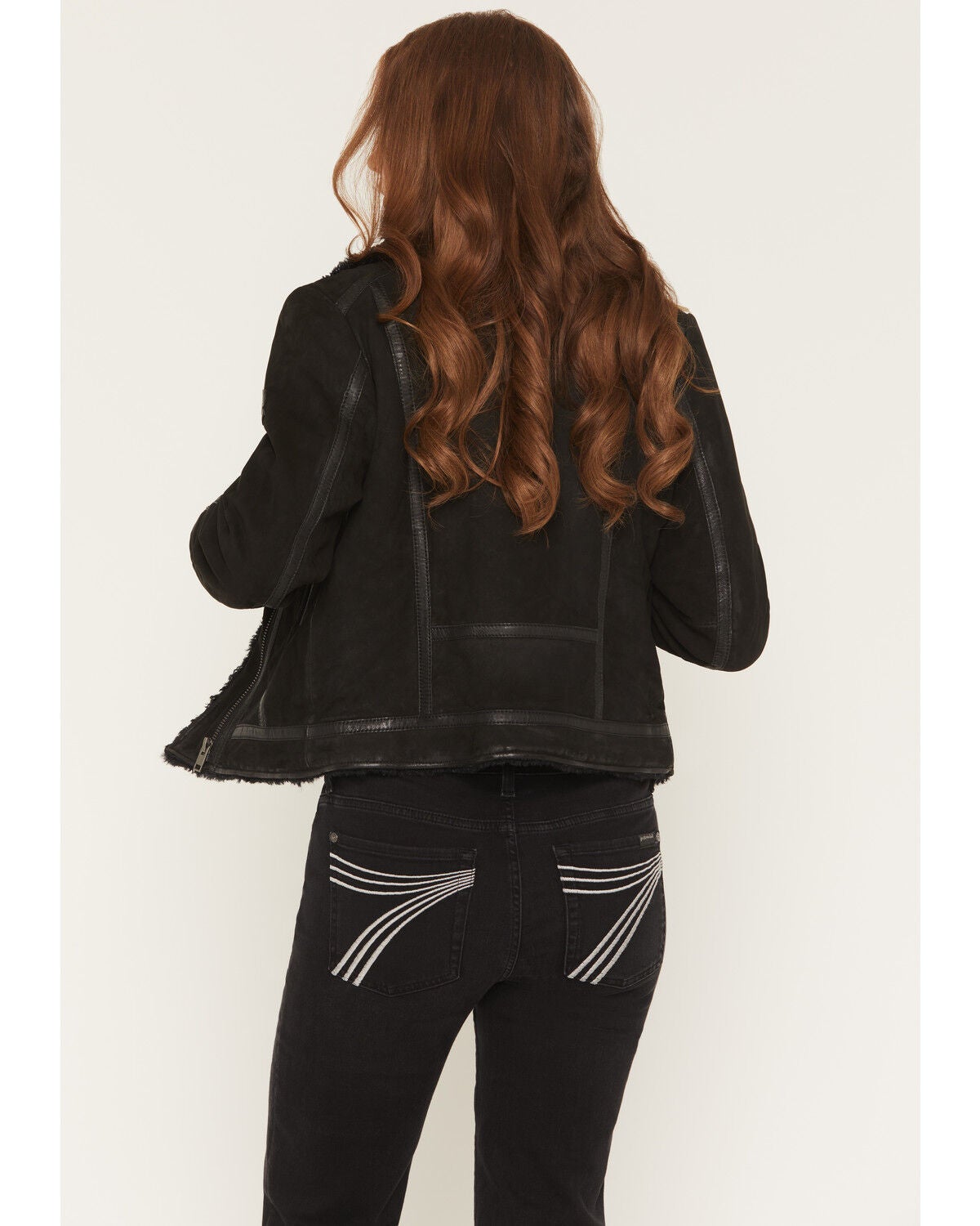 Image #4 - Mauritius Leather Women's RIla Moto Jacket, Black, hi-res