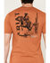 Image #4 - Ariat Men's Tobacco Tough Short Sleeve Graphic T-Shirt, Orange, hi-res