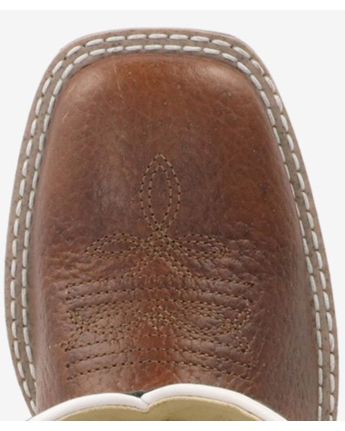 Image #5 - Smoky Mountain Boys' Grant Western Boots - Broad Square Toe, Black, hi-res