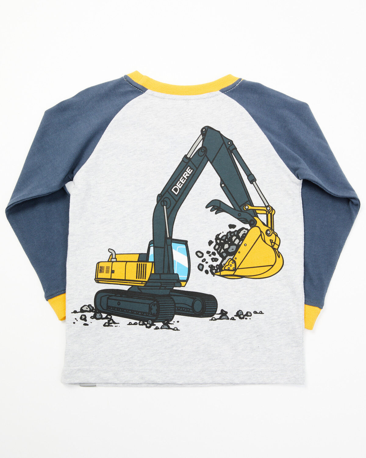 Image #3 - John Deere Toddler Boys' Construction Coming / Going Long Sleeve Graphic T-Shirt, , hi-res