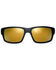 Image #2 - Hobie Men's Snook Satin Black Polarized Sunglasses , Black, hi-res