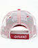 Shyanne Women's Give Me Liberty Or Else Embroidered Mesh-Back Ball Cap , Red, hi-res
