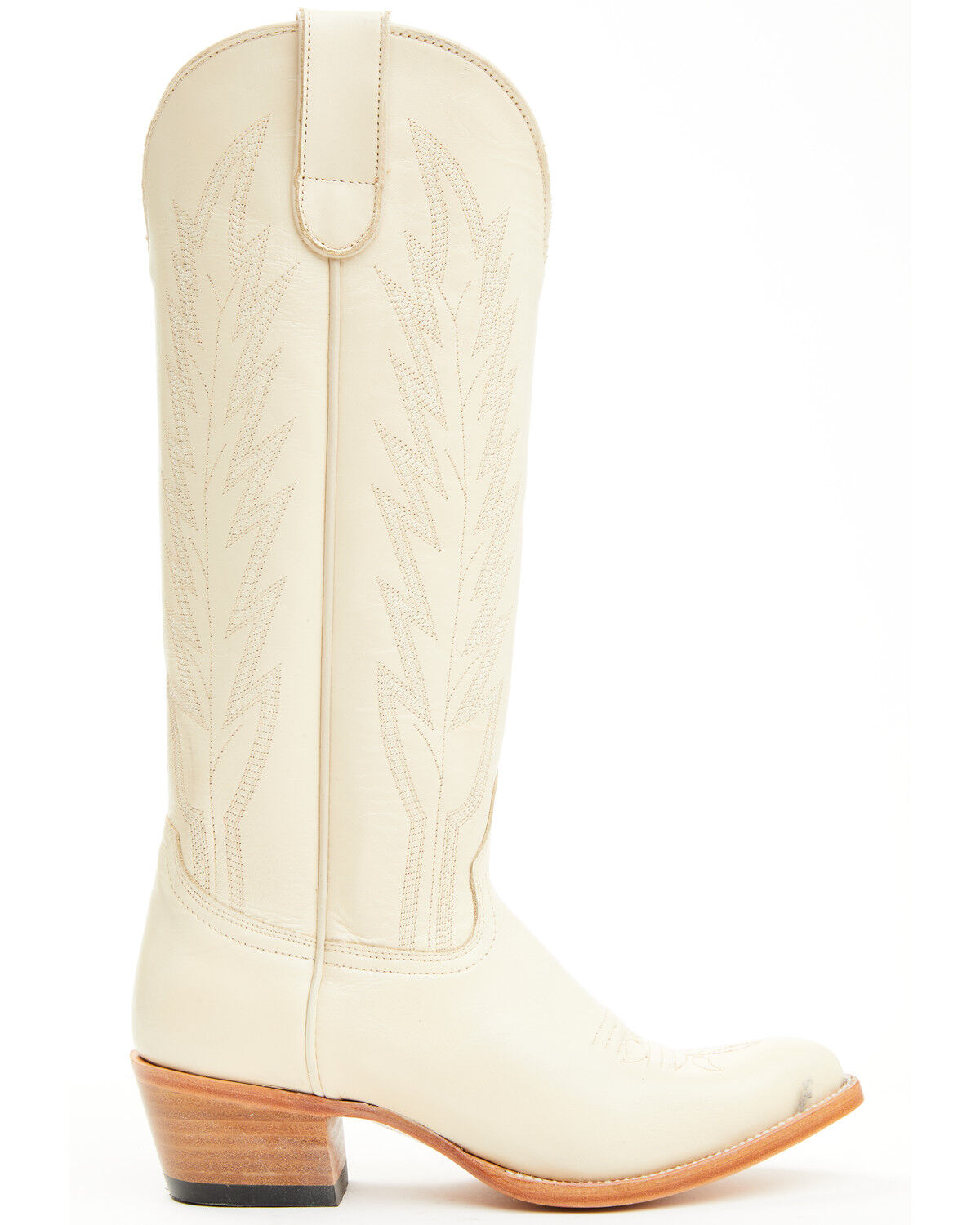 Image #2 - Macie Bean Women's Spacey Gracey Western Boots - Round Toe, Ivory, hi-res