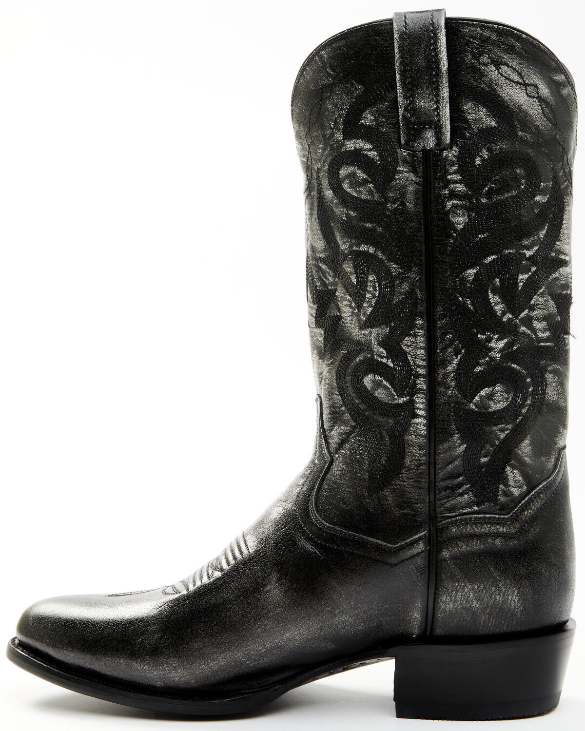 Image #3 - Dan Post Men's Mignon Western Boots - Round Toe, Grey, hi-res