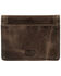 Justin Men's Brown Front Pocket Serape Bifold Wallet, Brown, hi-res