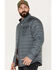 Image #2 - Dakota Grizzly Men's Lucas Quilted Lightweight Fleece Lined Jacket, Grey, hi-res