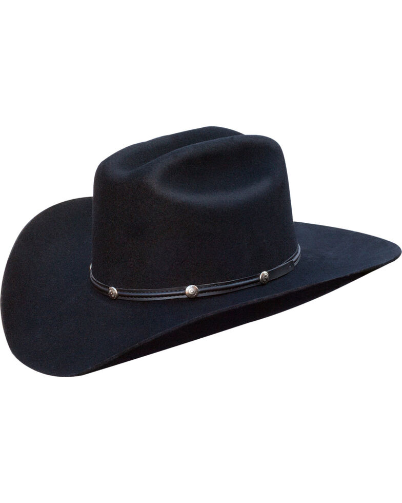 Silverado Men's Cole Western Hat  , Black, hi-res