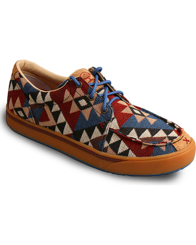 Twisted X Men's HOOey Loper Shoes - Moc Toe, Multi, hi-res