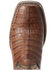 Image #4 - Ariat Men's Caramel Caiman Belly Western Boots - Broad Square Toe, Black, hi-res