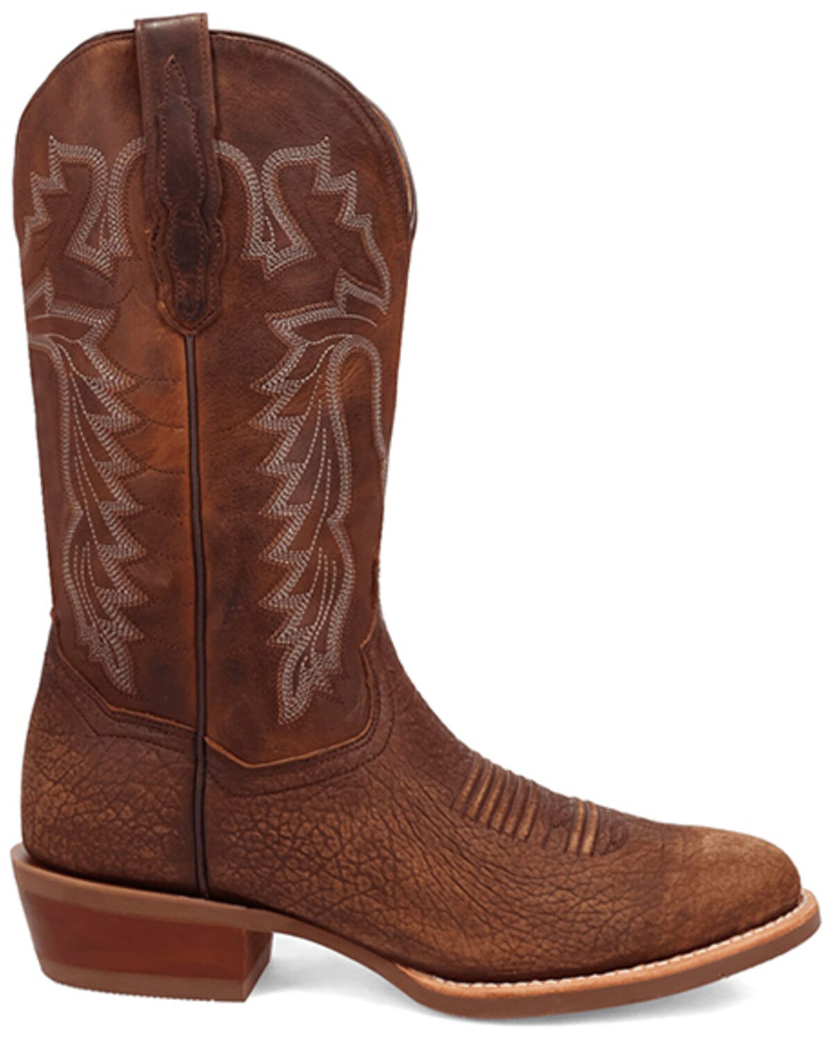 Image #2 - Dan Post Men's Neeley Performance Western Boots - Round Toe, Brown, hi-res