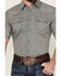 Image #3 - Cody James Men's Ziggy Geo Print Short Sleeve Snap Western Shirt, Ivory, hi-res