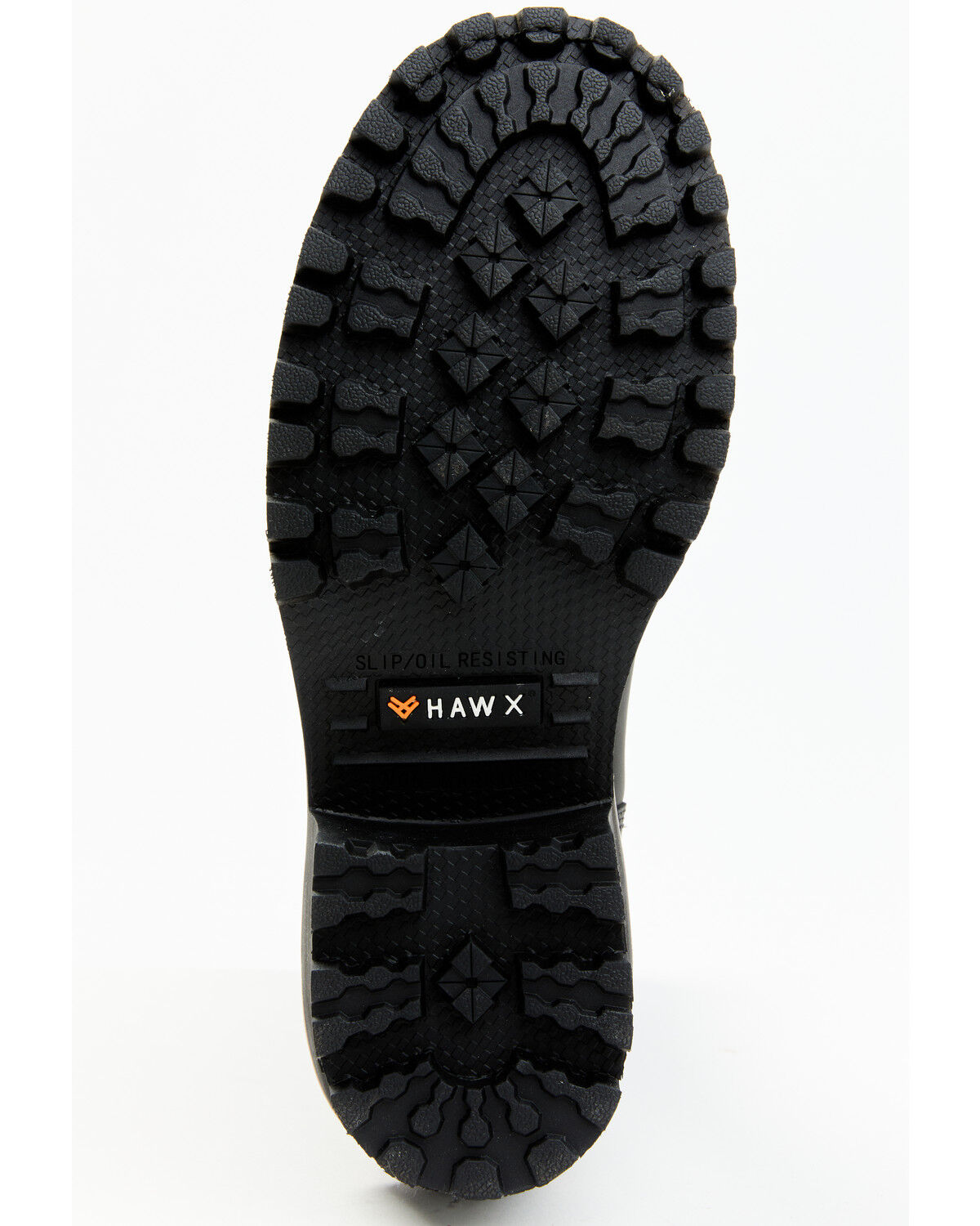 Image #7 - Hawx Men's 8" Logger Work Boots - Composite Toe, Black, hi-res