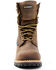 Image #4 - Hawx Men's 8" Waterproof Logger Boots - Soft Toe, Brown, hi-res