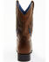 Image #5 - Cody James Boys' Ripped Flag Western Boots - Broad Square Toe, Multi, hi-res