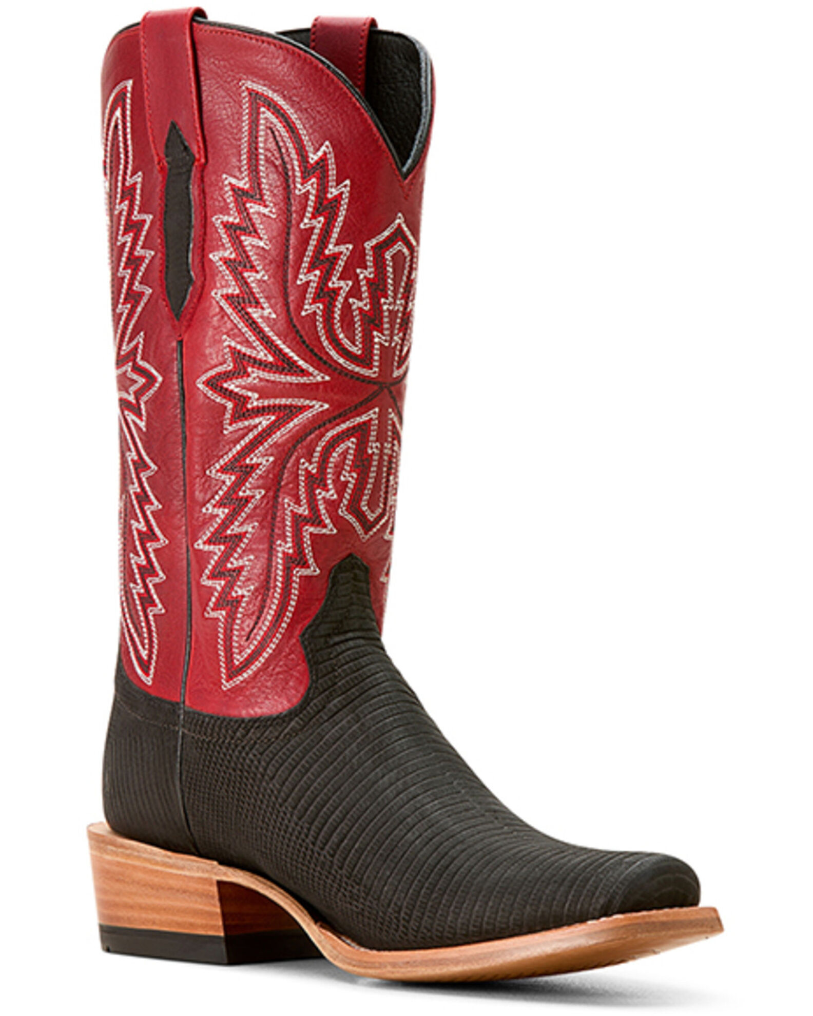 Ariat Men s Futurity Relentless Gold Rush Exotic Lizard Western Boots