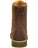 Image #5 - Carhartt Men's 8" Waterproof Lace-Up Work Boots - Moc Toe, Dark Brown, hi-res