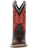 Durango Boys' Lil Rebel Pro Western Boots - Square Toe, Brown, hi-res