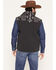 Image #4 - Hooey Men's Jackson Camo Color Block Softshell Vest, Black, hi-res