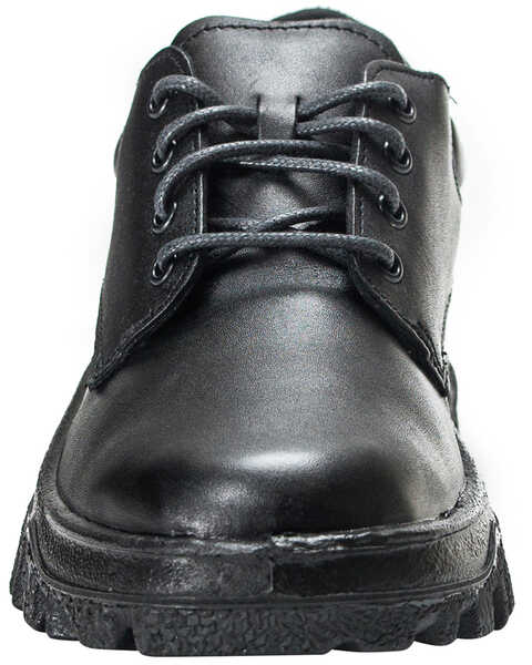 Image #4 - Rocky Men's TMC Oxford Shoes USPS Approved - Round Toe, Black, hi-res