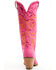 Image #5 - Dingo Women's Texas Tornado Tall Western Boots - Snip Toe, Pink, hi-res