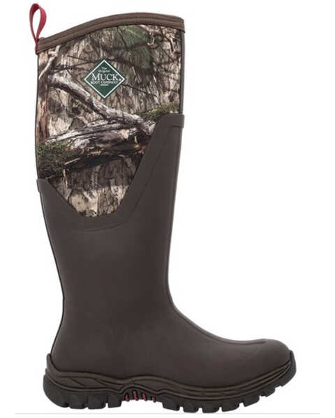 Image #2 - Muck Boots Women's Mossy Oak® Country DNA™ Arctic Sport II Tall Work Boots - Round Toe , Dark Brown, hi-res
