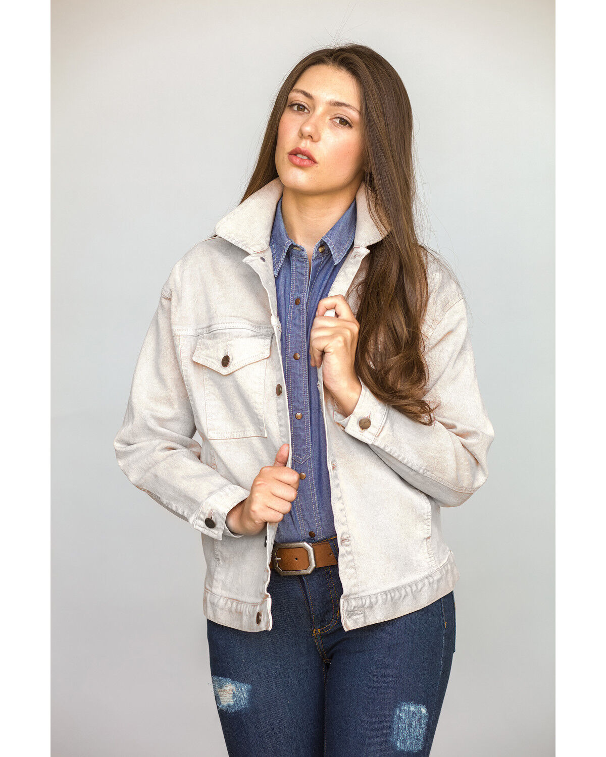 Image #1 - Kimes Ranch Women's Chelsea Jacket, Natural, hi-res