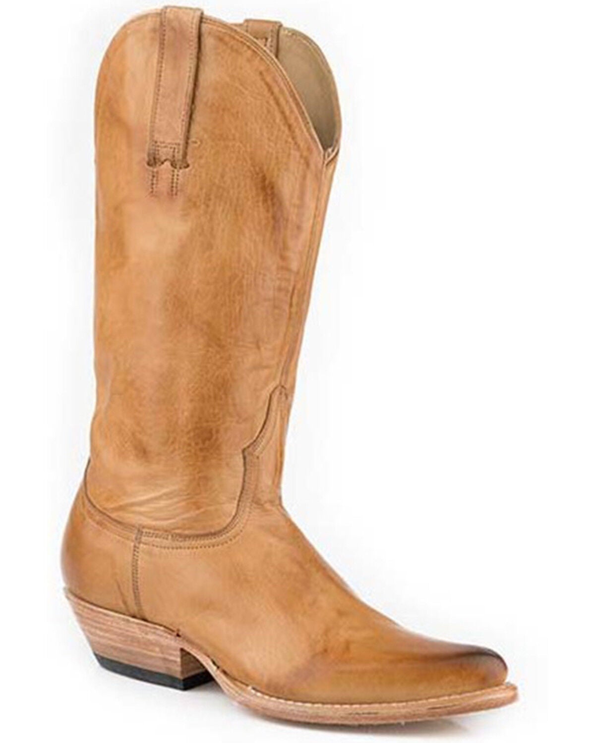Stetson Women's Emory Western Boots - Round Toe, Brown, hi-res