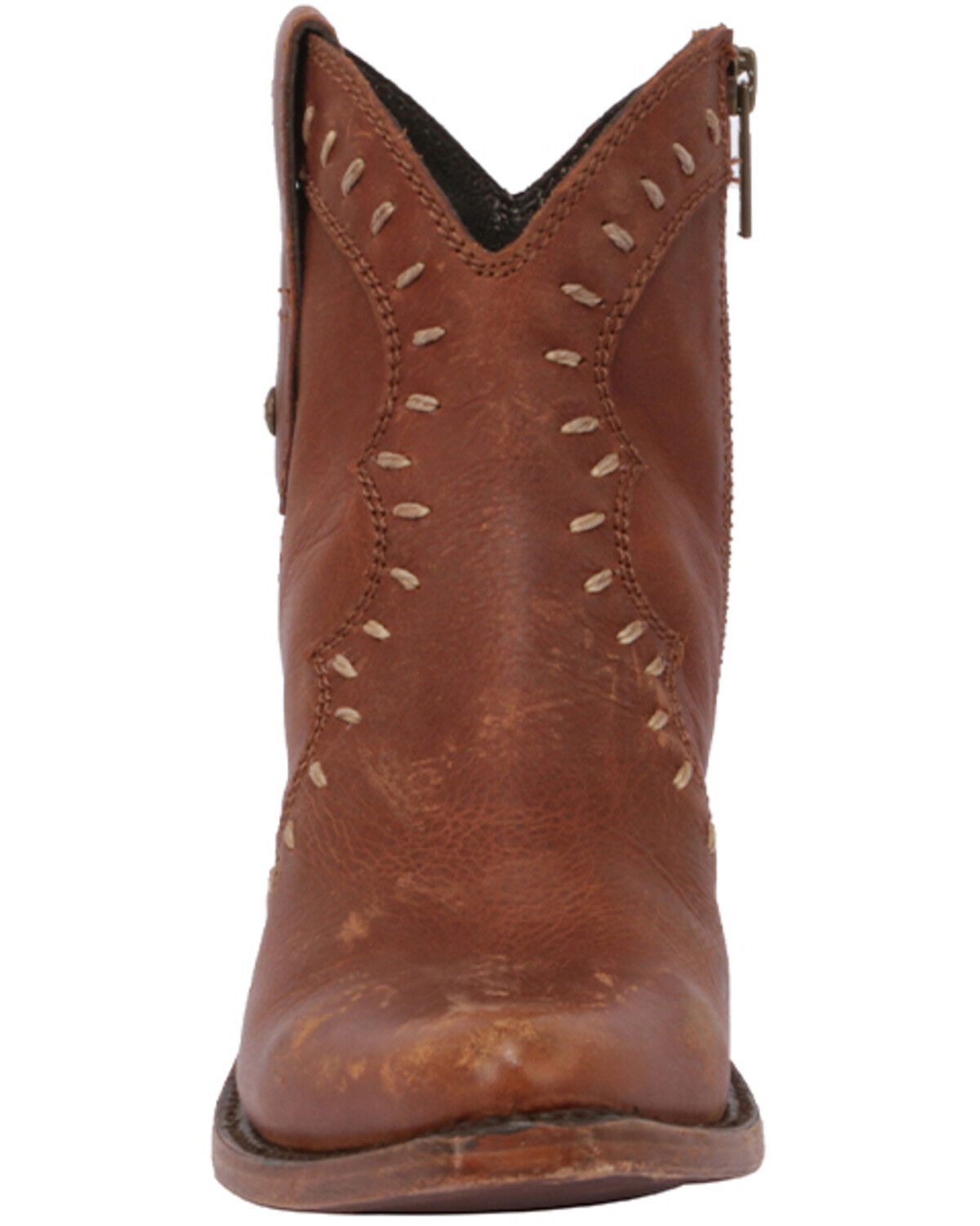 Image #5 - Liberty Black Women's Keeper Brown Fashion Booties - Round Toe, , hi-res