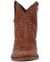 Image #5 - Liberty Black Women's Keeper Brown Fashion Booties - Round Toe, , hi-res