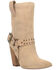 Image #1 - Dingo Women's Dancing Queen Harness Fashion Booties - Pointed Toe, Tan, hi-res