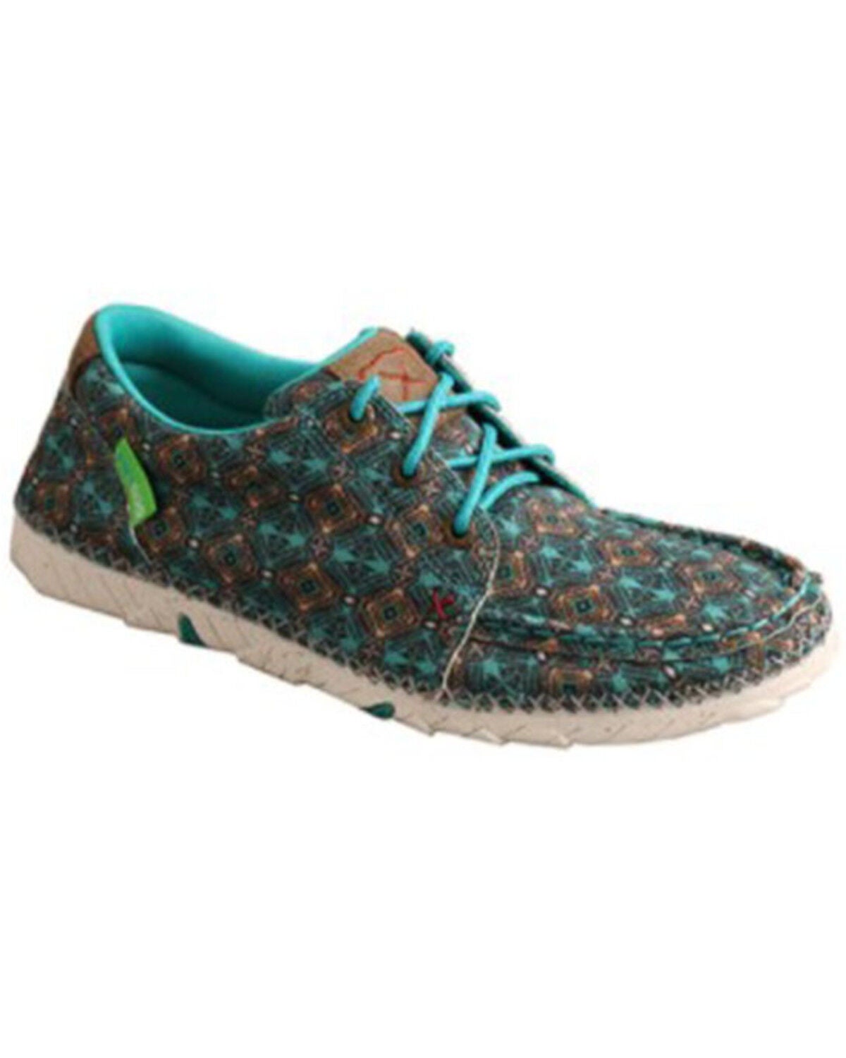 Twisted X Women's Zero-X&trade; Casual Shoes - Moc Toe, Turquoise, hi-res
