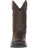 Rocky Men's Worksmart Waterproof Western Work Boots - Composite Toe, Chocolate, hi-res
