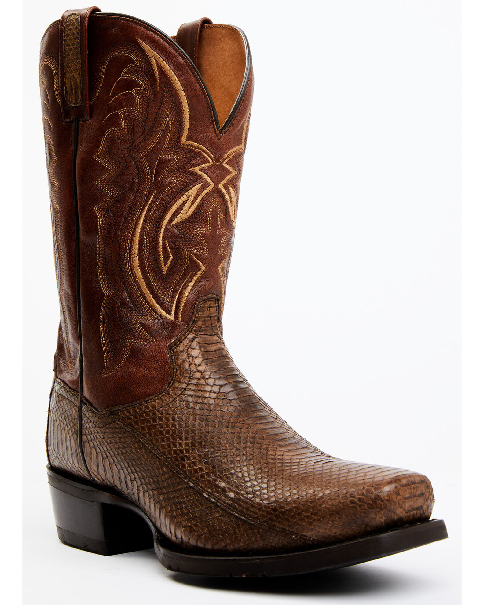 Dan post 2025 mens snakeskin boots