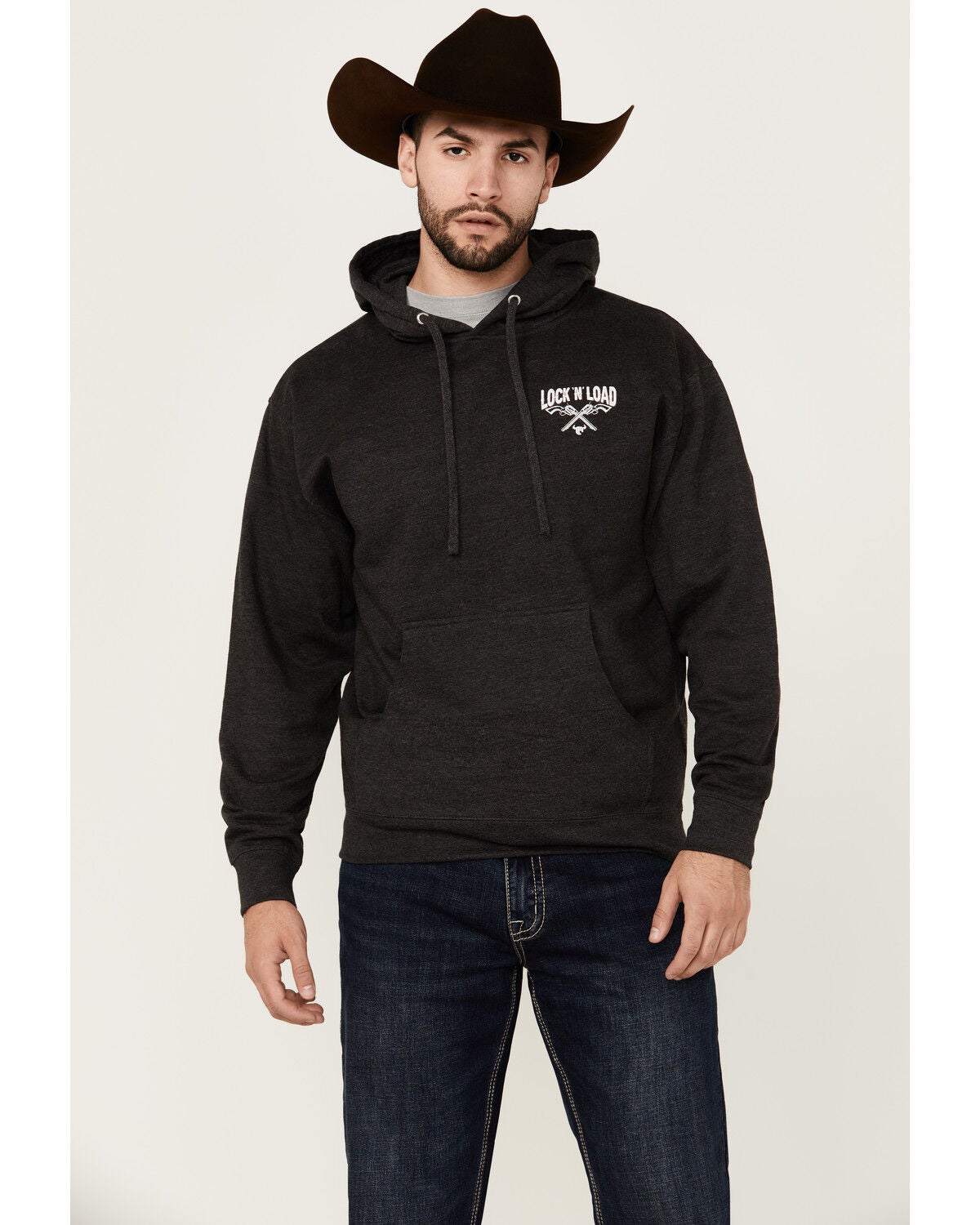 Cowboy Hardware Men's Lock & Load Hooded Jacket,