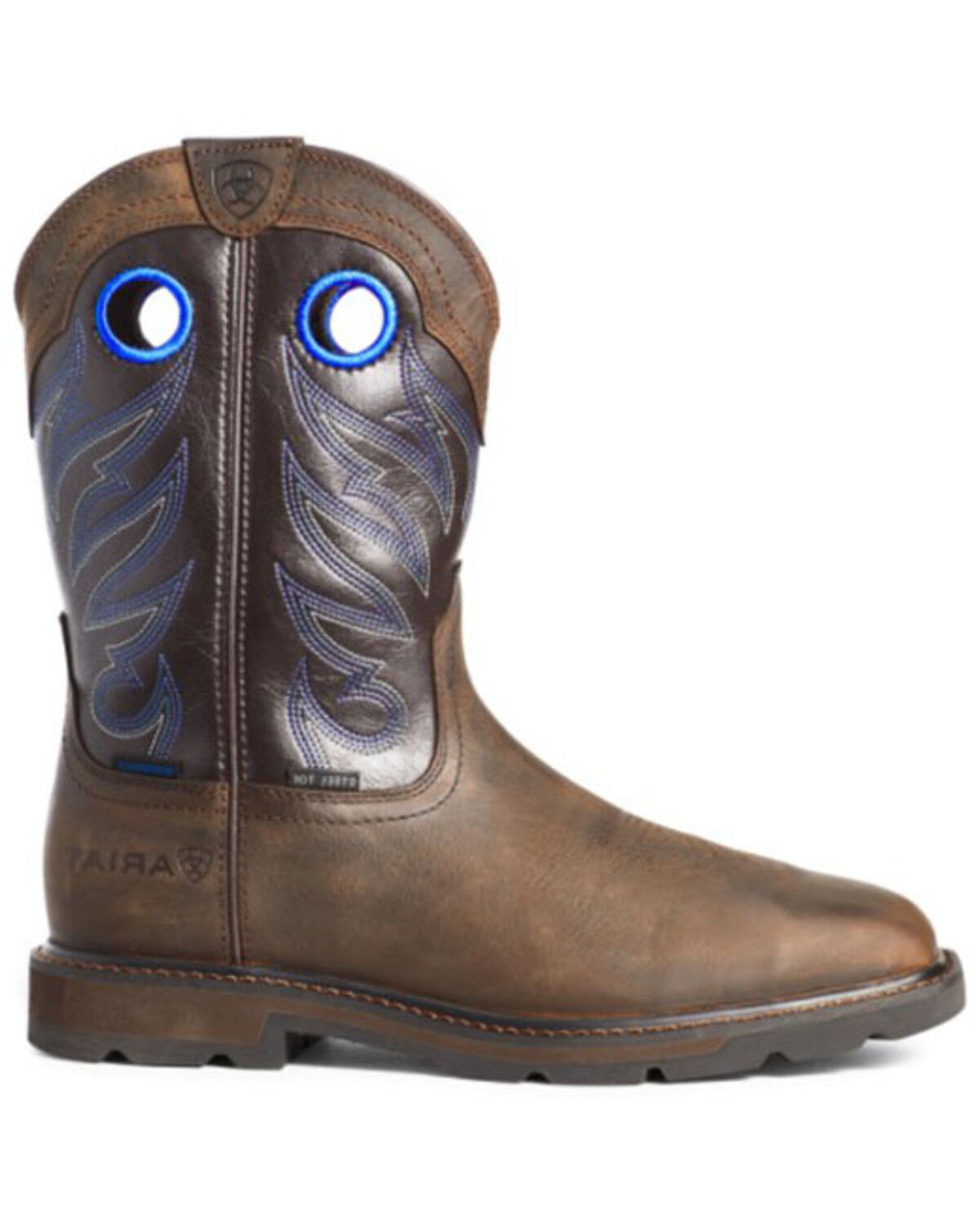 Image #2 - Ariat Men's Groundwork Western Work Boots - Steel Toe, , hi-res