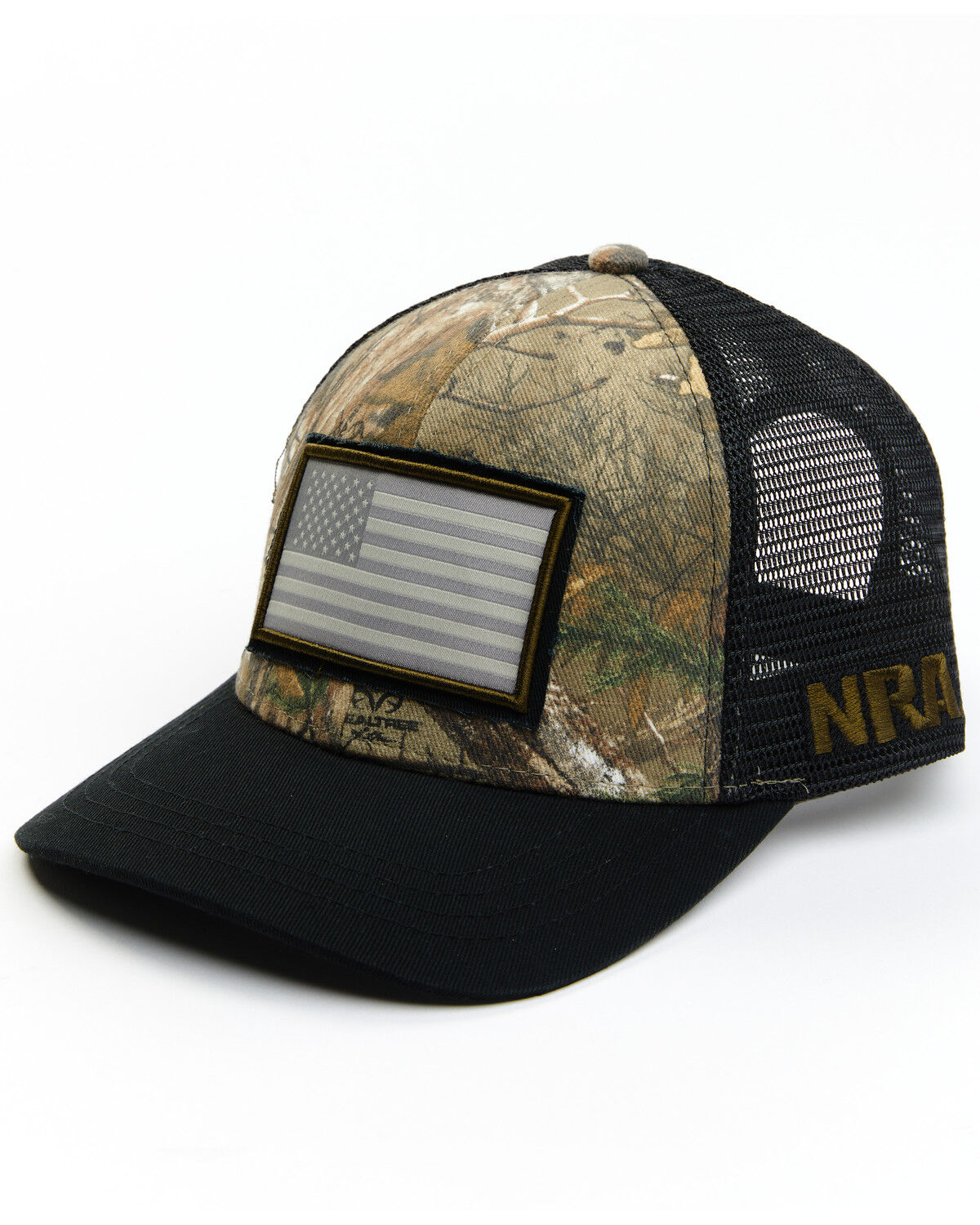 Image #1 - Outdoor Cap Men's USA Flag Patch Camo Mesh Back Cap, Camouflage, hi-res