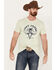 Image #1 - Cody James Men's El Rancho Short Sleeve Graphic T-Shirt, Tan, hi-res