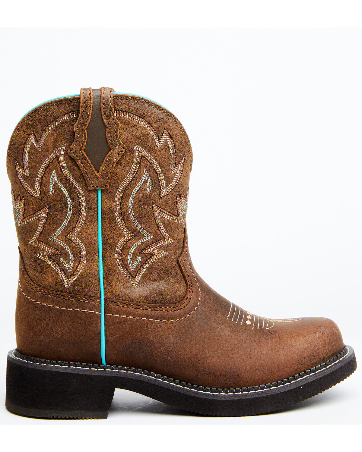 Image #2 - Shyanne Women's Fillies Dandelion Western Boots - Round Toe, Brown, hi-res