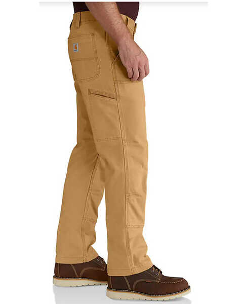 Image #3 - Carhartt Men's Rugged Flex Rigby Double-Front Straight Utility Work Pants , Brown, hi-res