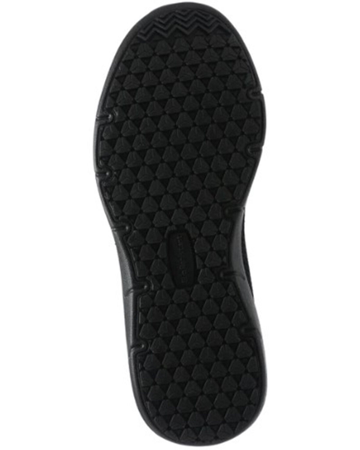 Image #5 - AdTec Men's Light Weight Work Shoes - Round Toe, Black, hi-res