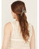 Image #1 - Shyanne Women's Animal Print Fabric Claw Clip Set - 2 Piece, Black, hi-res