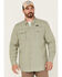 Image #1 - ATG by Wrangler Men's All-Terrain Angler Button Down Western Shirt, Olive, hi-res