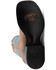 Image #7 - Ferrini Women's Ella Cross Western Boots - Broad Square Toe, Brown, hi-res