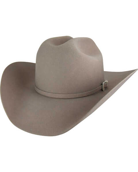 Bailey Lightning 4X Felt Cowboy Hat , Silver Belly, hi-res
