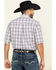 Roper Men's Amarillo Coal Creek Check Plaid Short Sleeve Western Shirt , Grey, hi-res