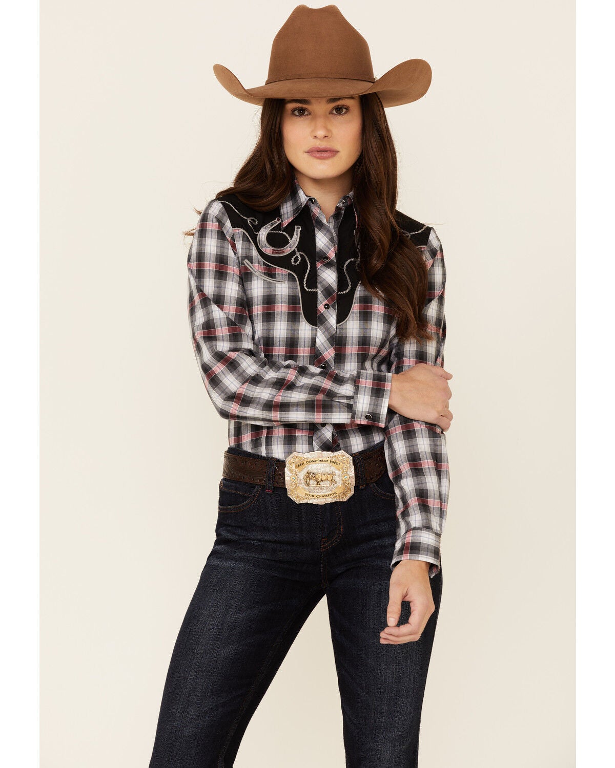 Long Sleeve Snap Western Shirt 