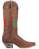 Image #2 - Dan Post Women's Corazon Western Boots - Snip Toe, Brown, hi-res