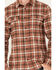 Image #3 - Brothers and Sons Men's Bosque Everyday Plaid Print Long Sleeve Button Down Flannel Shirt, Chocolate, hi-res