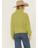 Image #4 - New In Women's Turtle Neck Sweater , Green, hi-res