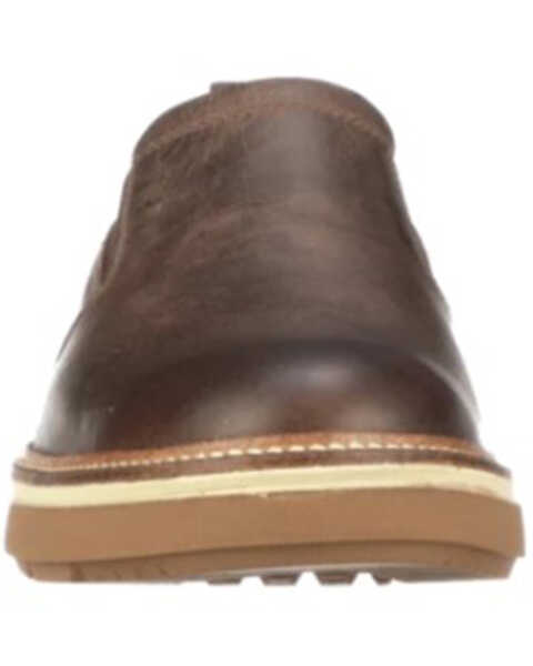 Image #2 - Lucchese Men's Mad Dog After-Ride Slip-On Shoes, Chocolate, hi-res